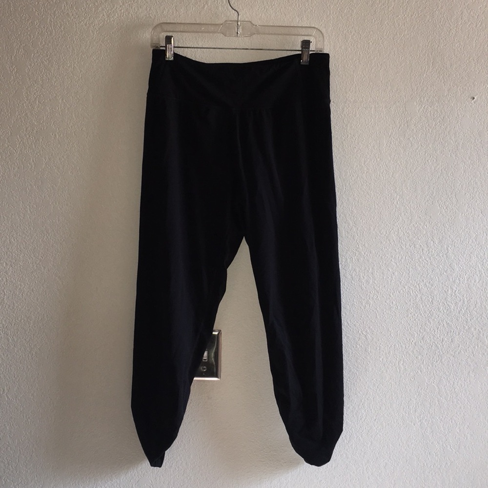 COPY - Athleta Barre cinch pants Sz Sm Black